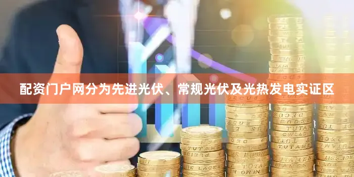配资门户网分为先进光伏、常规光伏及光热发电实证区